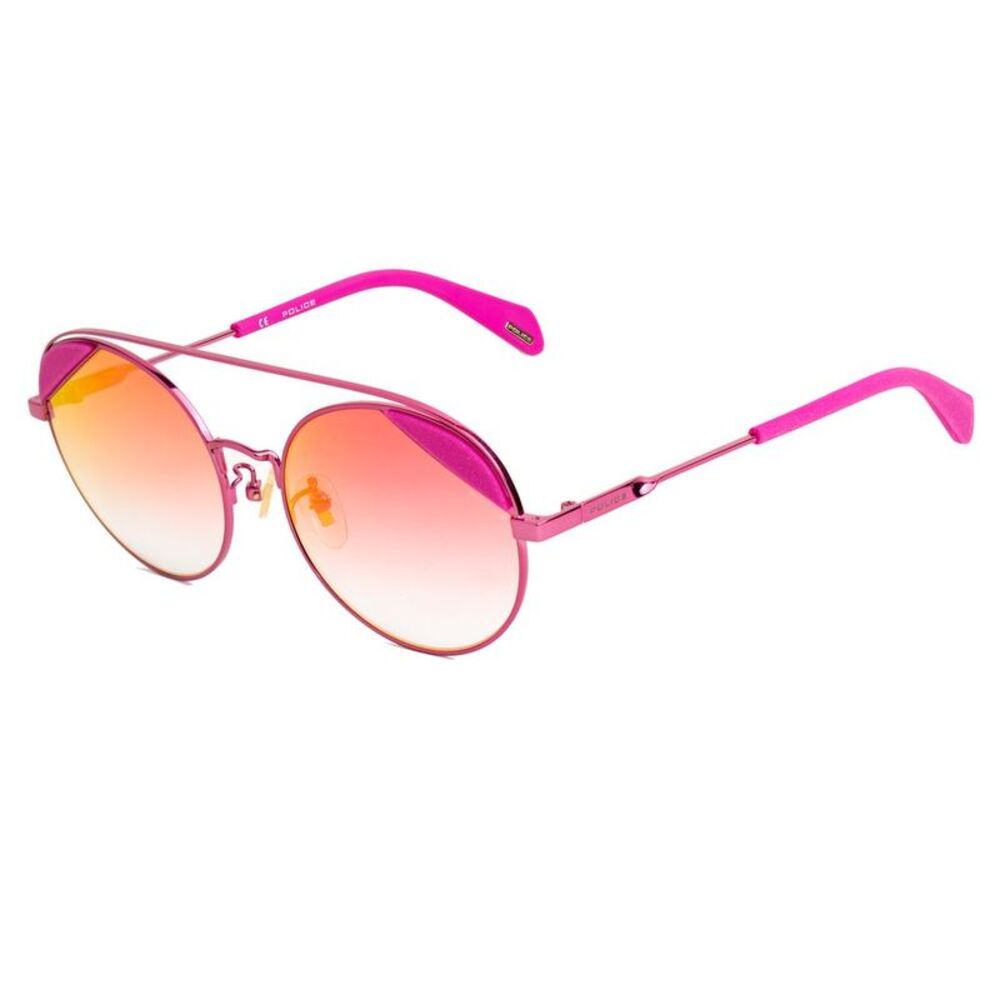 Police PL9454 Aviator unglae Pink Women Pink Sunglasses